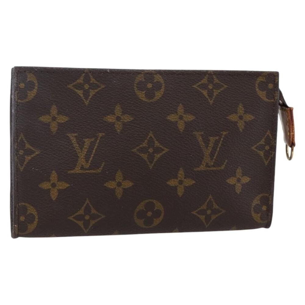 Louis Vuitton Monogram Bucket PM Accessory Pouch Brown